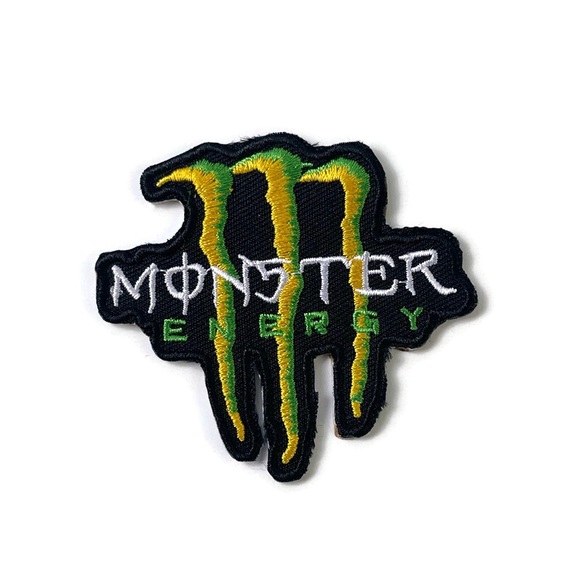 Monster Energy Drink Embroidered Patch - Picture 1 of 3